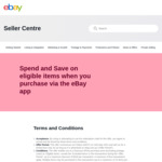 $5 to $100 off Eligible Items in eBay App (Minimum $50 Spend) @ eBay