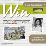 [WA] Win 1 of 4 $500 Gift Cards & a Shopping Experience from Living Emporium