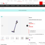 Dyson Cyclone V10 Animal Stick Vacuum $734 or 125,070 Points + Delivery @ Qantas Store