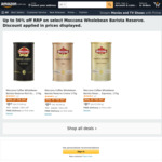 Moccona Wholebean Barista Reserve - Instant Coffee $8 + Delivery ($0 with Prime/ $39 Spend) @ Amazon AU