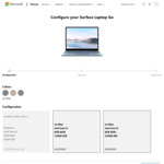 Microsoft Surface Laptop Go 12.5" - i5/8GB/128GB SSD (Ice Blue only) $798 Delivered @ Microsoft