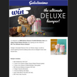 Win a $30 Gift Card, Tubs of Ice Cream, $30 Sonoma Baking Company Gift Card + More from Gelatissimo