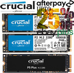 [Afterpay, eBay Plus] Crucial P1 1TB M.2 NVMe SSD $106.50 Delivered @ gg.tech365 eBay