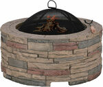 Stone Look Outdoor Fire Pit $119.00 C&C Only @ Supercheap Auto