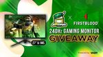 Win a Pixio 144Hz Gaming Monitor from a21mayo and FirstBlood