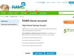 RAMS Saver 5.75% Interest Rate