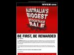 Myer's Australia's Biggest Stocktake Sale - EXCLUSIVE Preview Night