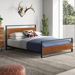 Zinus Suzanne Queen Bed Frame with Headboard and Footboard $165 Delivered @ Zinus Australia via Amazon AU
