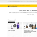 20% off Selected Dyson Products (Omni-glide $559.20, HP09 $879.20, Corrale $559.20, Supersonic $479.20 & More) @ Dyson Store