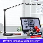 Win a Touch Control LED Lamp Prize Pack Worth $600 from VANSUNY