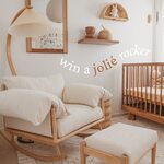 Win a Jolié Rocket and Ottoman or a Pleated Floor Lamp or a Toddler Bundle from Nuage Interiors