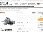Chef Inox Professional 7 Piece Cookware Set. $350 Free Shipping.
