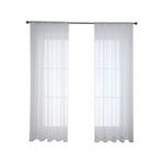 Windoware 475 x 280cm White Capri Light Filtering S-Fold Curtain (No Rod) $14.95 (Was $79) + Del ($0 C&C/ in-Store) @ Bunnings