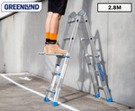 Greenlund Multi Purpose Foldable Ladder w/ Platform 2.8m + Havaianas Thongs $77.10 + Delivery ($0 with OnePass) @ Catch