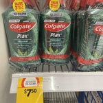 [NSW] Colgate Plax Antibacterial Mouthwash Freshmint 500ml x3 Pack $7.50 ($2.50 Each) @ Coles Clemton Park