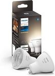 Philips Hue White Smart Spotlight Twin Pack $36.86 + Delivery ($0 with Prime/ $49 Spend) @ Amazon DE via AU