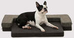 Charlie's Pet 2-in-1 Foam Dog Crate Mattress with Bolster - 100x75x8cm $15 + $15 Delivery ($0 BRIS C&C) @ Circomony