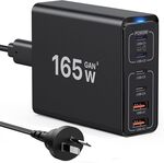 165W USB C Desktop Gan 6 Port Fast Travel Charging Station $69.98 Delivered @ Yili House via Amazon AU