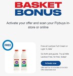 Free a2 Milk Lactose-Free 1L (Full Cream or Light) @ Coles via Flybuys (Activation Required)