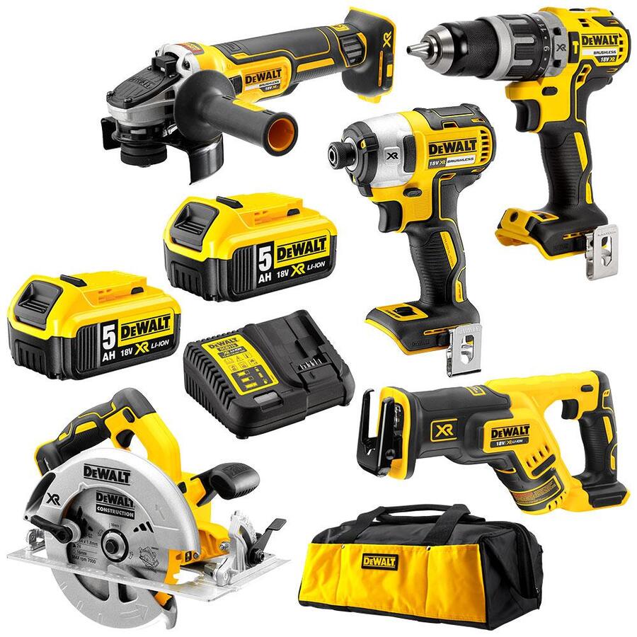 DeWalt 18V Brushless 5 Piece Combo Kit $849 Delivered ($0 C&C) @ Sydney ...