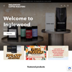 50% off Coffee, Tea, Chai & Chocolate, Merch, Body Scrubs + Delivery ($0 to VIC/ $0 with $50 Order) @ Inglewood Coffee Roasters