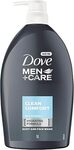 Dove Men+Care Clean Comfort Body and Face Wash 1L $6.80 (S&S $6.12) + Delivery ($0 with Prime/ $59 Spend) @ Amazon AU