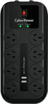 CyberPower 8-Port Surge Protector with 2x USB Charging Ports $25 + Delivery ($0 C&C/ in-Store) + Surcharge @ Centre Com