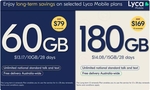 Lyca Mobile Prepaid Plans: 10GB 28-Day for 6 Renewals $79, 15GB 28-Day for 12 Renewals $169 @ Lyca Mobile via Groupon