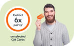 Collect 6x Points When You Spend $150 or More on Selected Gift Cards @ Everyday Gifting via Everyday Rewards App