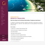 Win a 3-Night Family Holiday at Tangalooma Island Resort from Brisbane Broncos