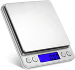 Digital Scale: 3kg/0.1g or 500g/0.01g US$1.67 (~A$2.69) Delivered (New Users) @ Kitchen And Tool Store AliExpress