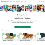 Google Play Pass $1.60 Per Month for 6 Months (80% off Normal Price of $7.99 Per Month) @ Google Play