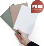 Free A5 Colour Swatches / Samples Delivered (Usually $2 Each, Limited to 5 Per Customer) @ Haymes Paint