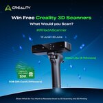 Win 1 of 3 Creality Otter Lite 3D Scanners from Creality