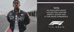 Win a $200 Hoyts Cinema Voucher + Tommy Hilfiger APXGP Limited Edition Vegan Leather Varsity Jacket from Tommy Hilfiger
