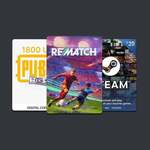 Win a Key for Rematch on Steam, a $20 USD Steam Gift Card, or a PUBG Mobile 1800 UC Gift Card from Premium CD Keys