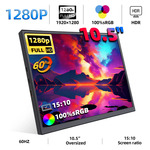 ZSUS 10.5" 1920x1280 IPS Portable Monitor US$29.84 (~A$46.04) Delivered @ ZSUS Store AliExpress