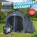Win a Companion Aquaheat NXT Unit & Ensuite Valued at $1,249.98 from Tentworld