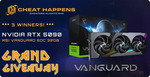 Win 1 of 3 MSI Vanguard RTX 5090 (or PayPal Cash) from Cheat Happens