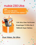 Win a Nubia Z80 Ultra from Nubia Smartphones