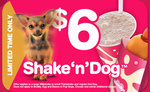 Large MilkShake/Small Thickshake and Hotdog for $6 @ Wendys