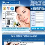 Pure Collagen Sample Yours for $3.95 Shipping Only