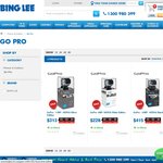 GoPro Hero3 Silver Ed. $313, White Ed. $228, Black Ed. $415 (Free Shipping) Exp. 26/08 @Bing Lee