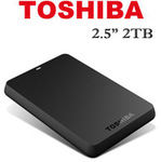 External HDD 2.5" 2TB USB 3.0 Toshiba Canvio Basics [HDTB120AK3CA] $129 Pickup