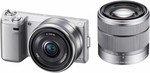 Sony NEX-5N Camera Twin Lens Kit - Silver AUD443 Pick up in Store from HN