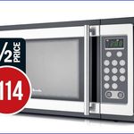 Breville 34L Microwave HALF PRICE $114 at Target (Save $115)