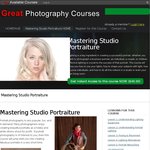 Photographing Studio Portraits Online Ecourse $27