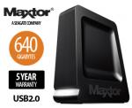 Maxtor 640GB One Touch 4 External USB Hard Drive - $99.95 + $9.95 shipping @COTD