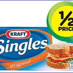 HALF PRICE Kraft Singles 36 Pack $3.99 at Woolworths