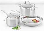 Scanpan Impact 3 Piece Cookware Set $79.99 - Free Delivery - Grays Outlet